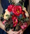 Winter wedding bouquet by Poppies and Posies