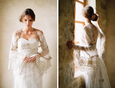 Claire Pettibone Fleur De Jour Wedding Gown