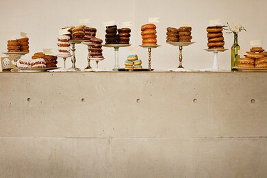Donut Dessert Bar photographed by One Love Photo